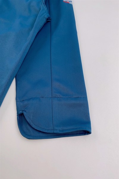 訂製長袖男裝酒店廚師服     設計繡花logo廚師服    廚房   火鍋   餐飲   廚師工作服   烘焙     KI116 細節-4